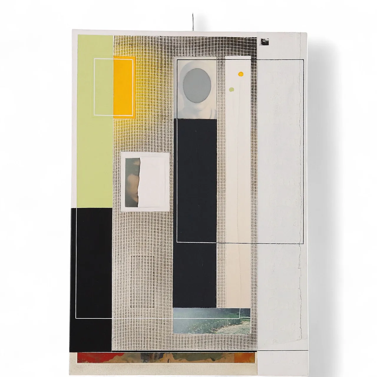 Work by Angelo Cagnone, mixed media on canvas, 2000s 11
