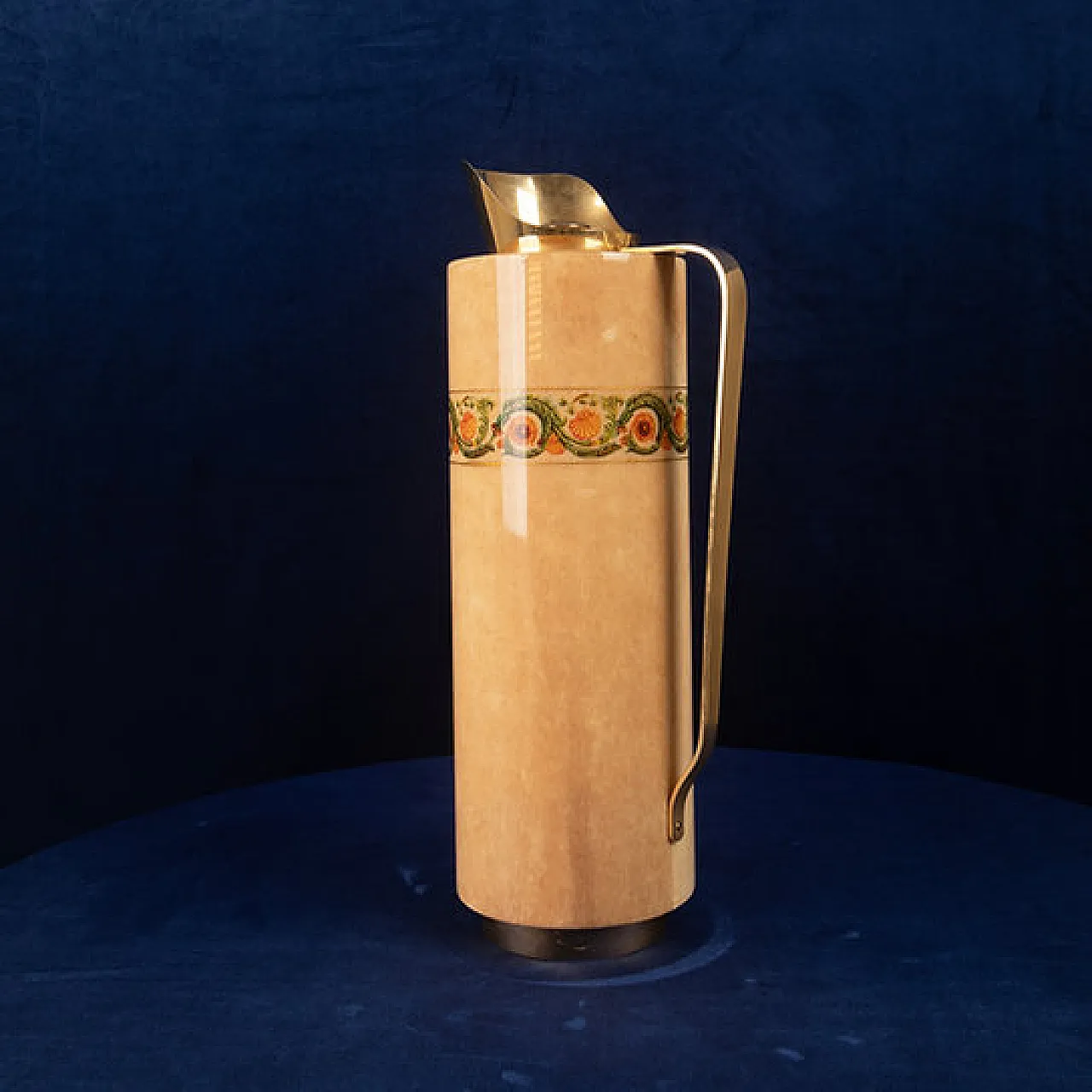 Thermos in pergamena di pelle di capra di Aldo Tura, anni '70 6