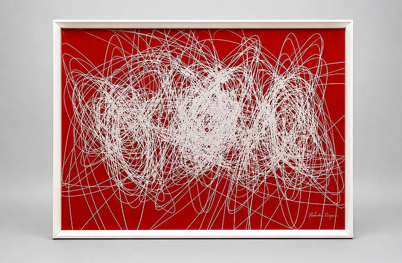 Spirali di Roberto Crippa, serigrafia su plexiglass, anni '90 1