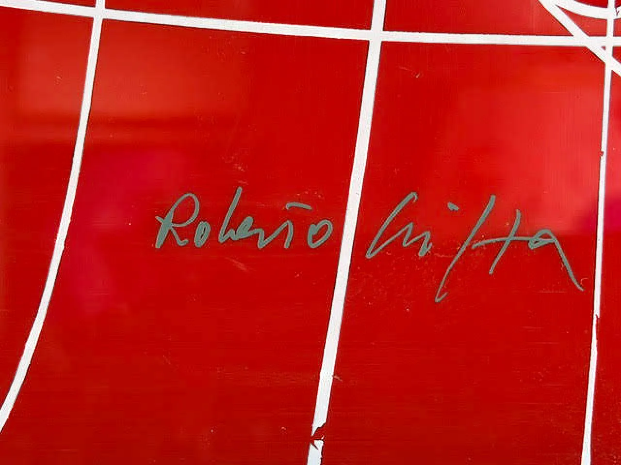 Spirali di Roberto Crippa, serigrafia su plexiglass, anni '90 3