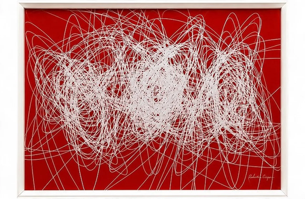 Spirali di Roberto Crippa, serigrafia su plexiglass, anni '90 5