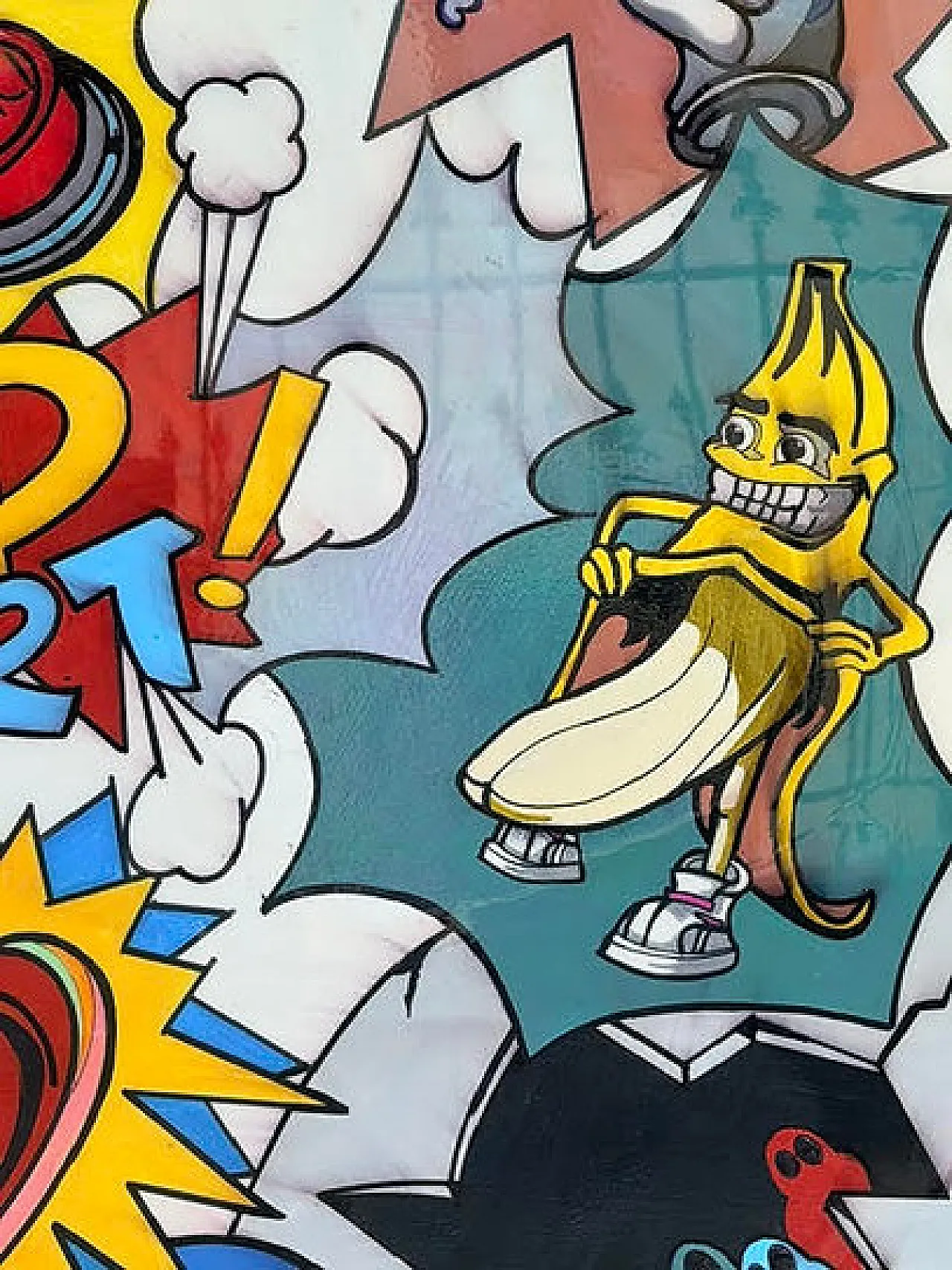 Pop Art, smalti acrilici su tavola, '900 4