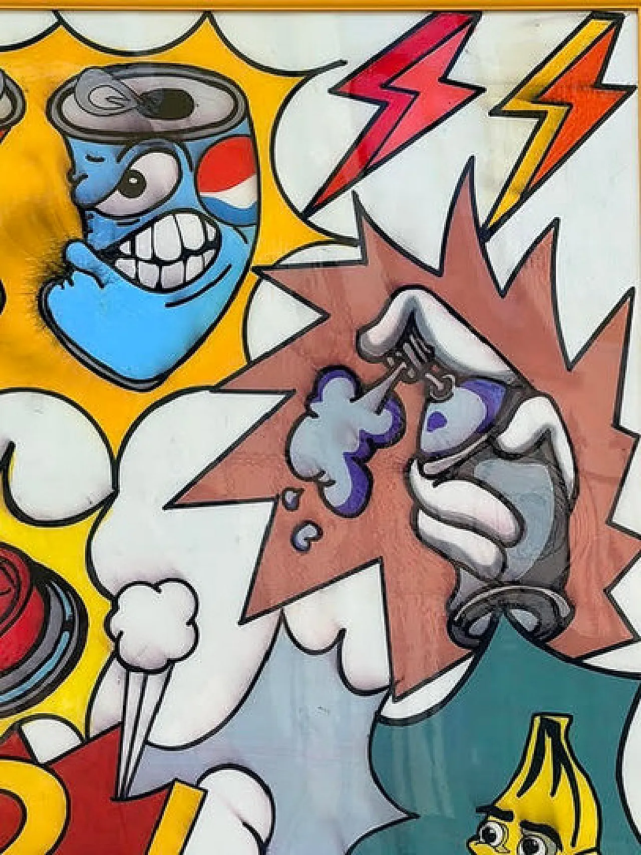 Pop Art, smalti acrilici su tavola, '900 7
