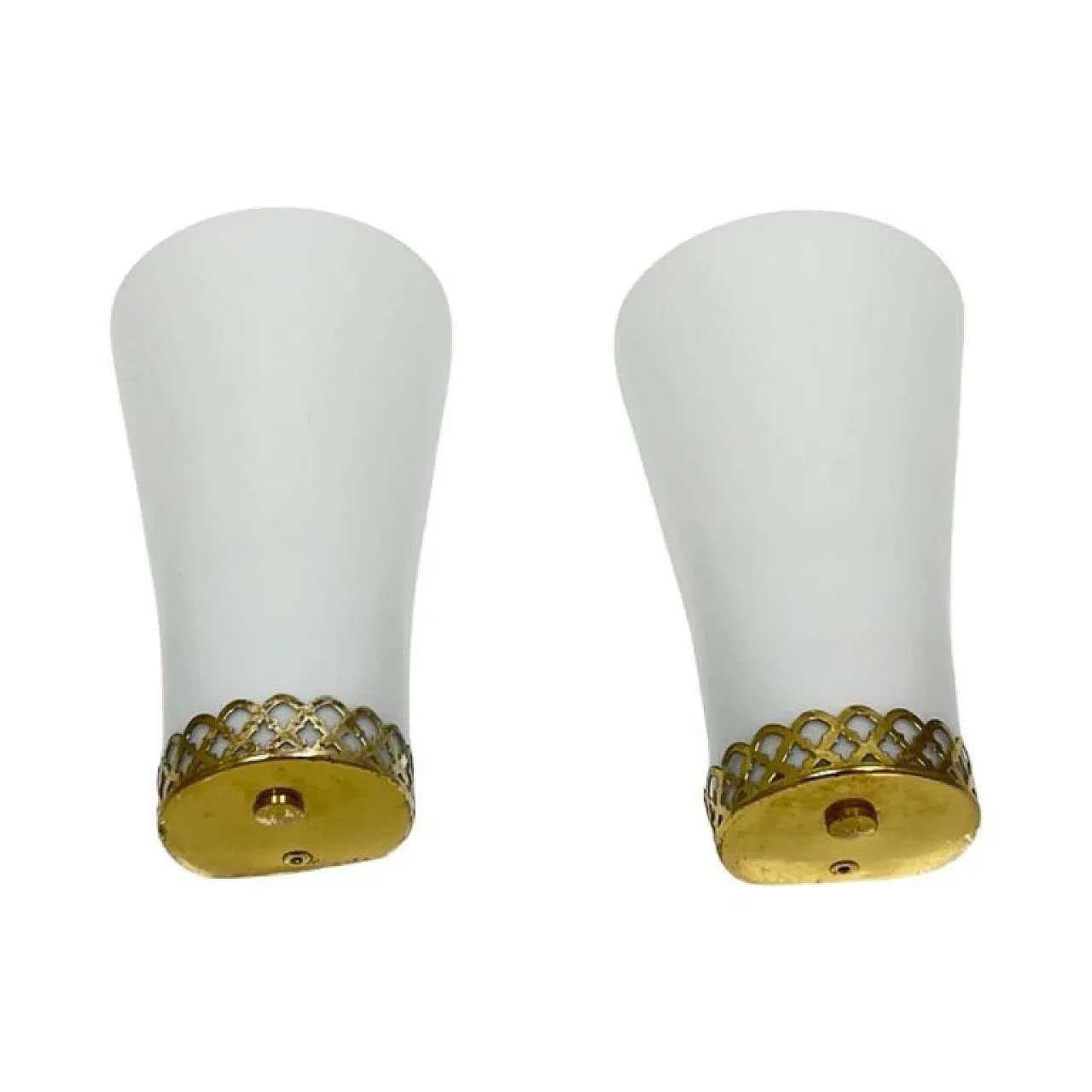 Pair of Doria Leuchten wall lamps, 1970s 4