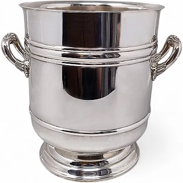 Silver-plated Sully champagne and ice bucket, 1950s