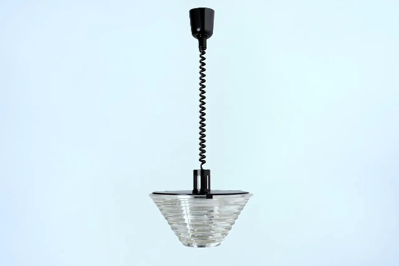 Ceiling lamp Egina di A. Mangiarotti per Artemide, 1970s 1