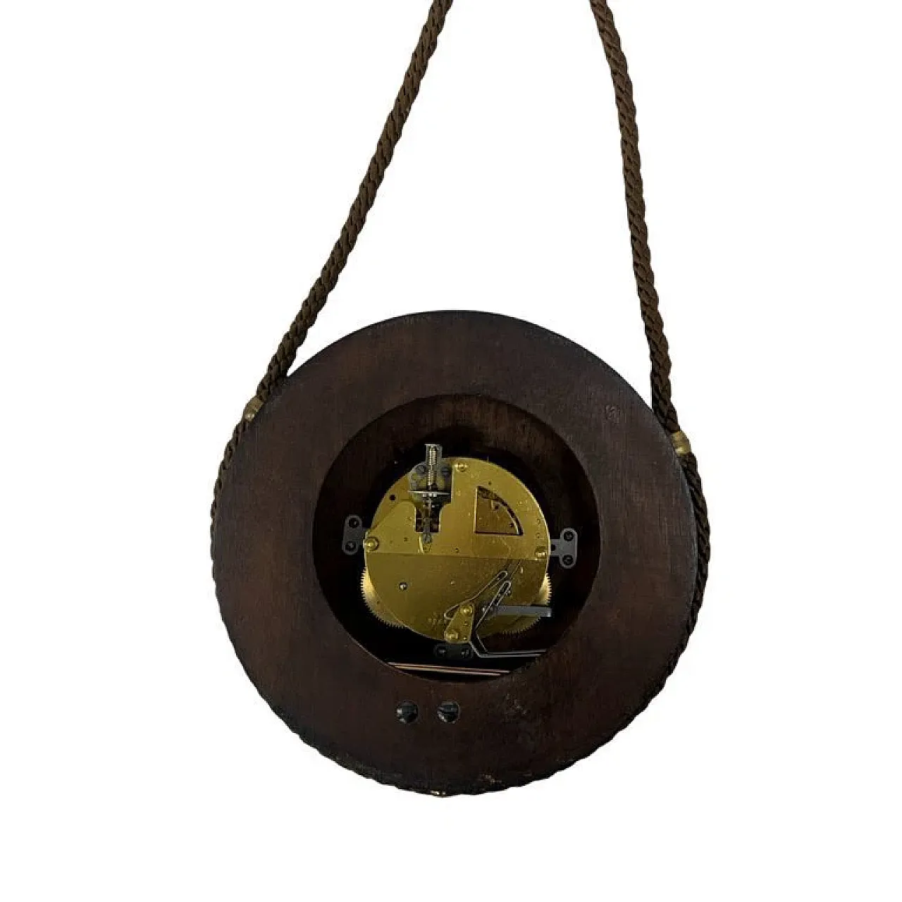 Kienzle Schwebegang wall clock on rope, 1960s 3