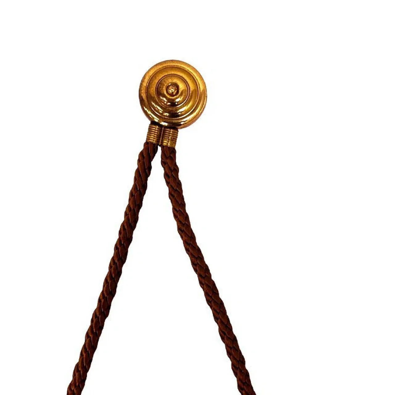 Kienzle Schwebegang wall clock on rope, 1960s 9