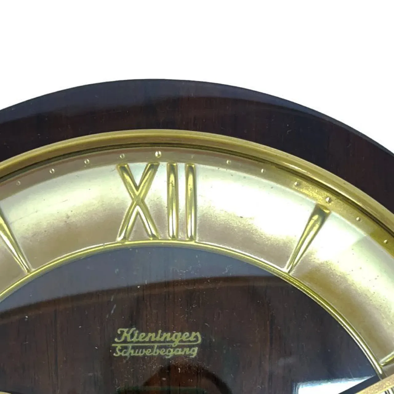 Kienzle Schwebegang wall clock on rope, 1960s 10