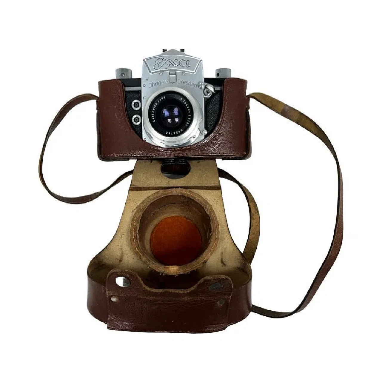 EXA Ihagee Dresden and Carl Zeiss Jena Tessar 2.8/50 Camera, 1950s 8