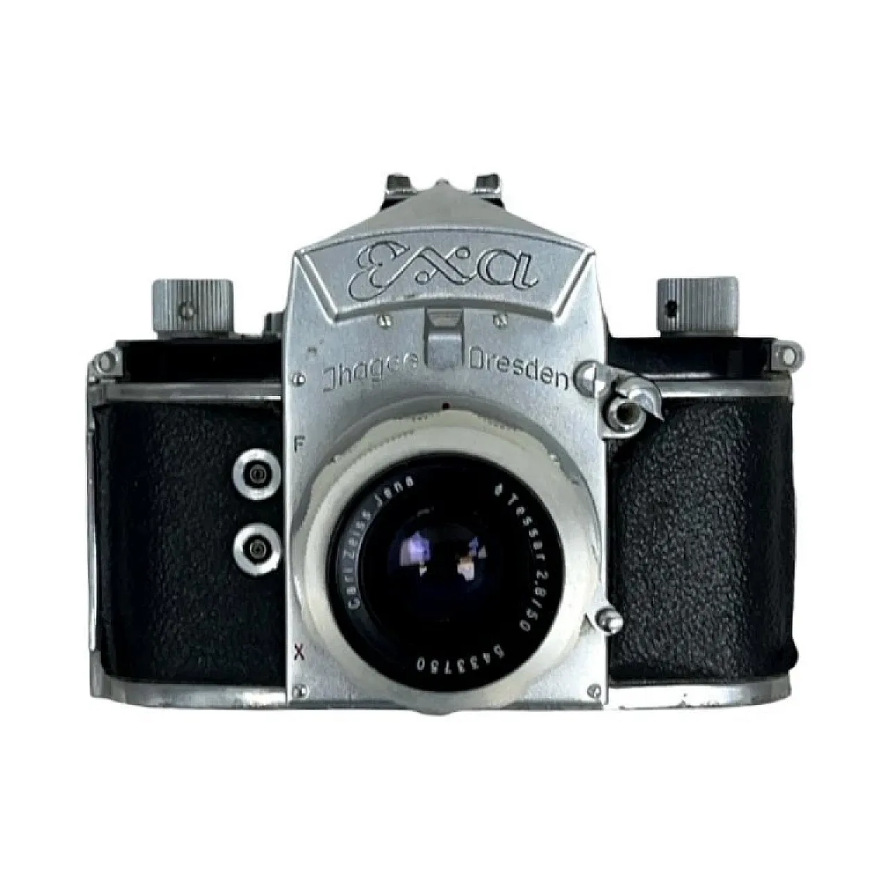 EXA Ihagee Dresden and Carl Zeiss Jena Tessar 2.8/50 Camera, 1950s 10
