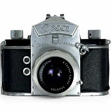 EXA Ihagee Dresden and Carl Zeiss Jena Tessar 2.8/50 Camera, 1950s