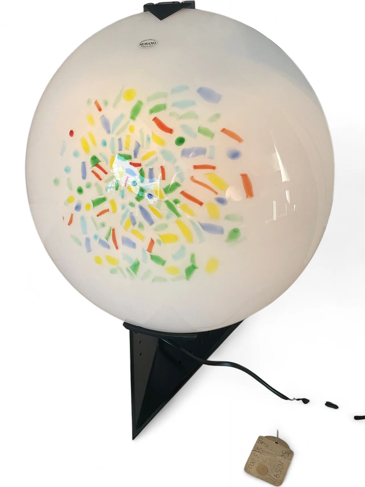 Murano Memphis style table  lamp, 1980s 23
