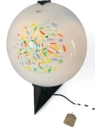 Murano Memphis style table  lamp, 1980s