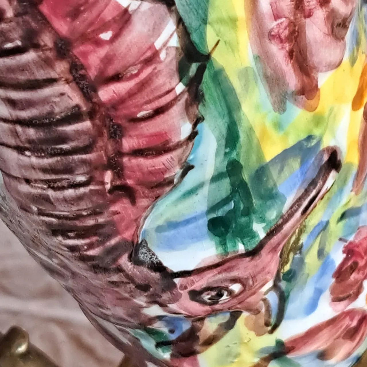Vietri ceramic chandelier 16