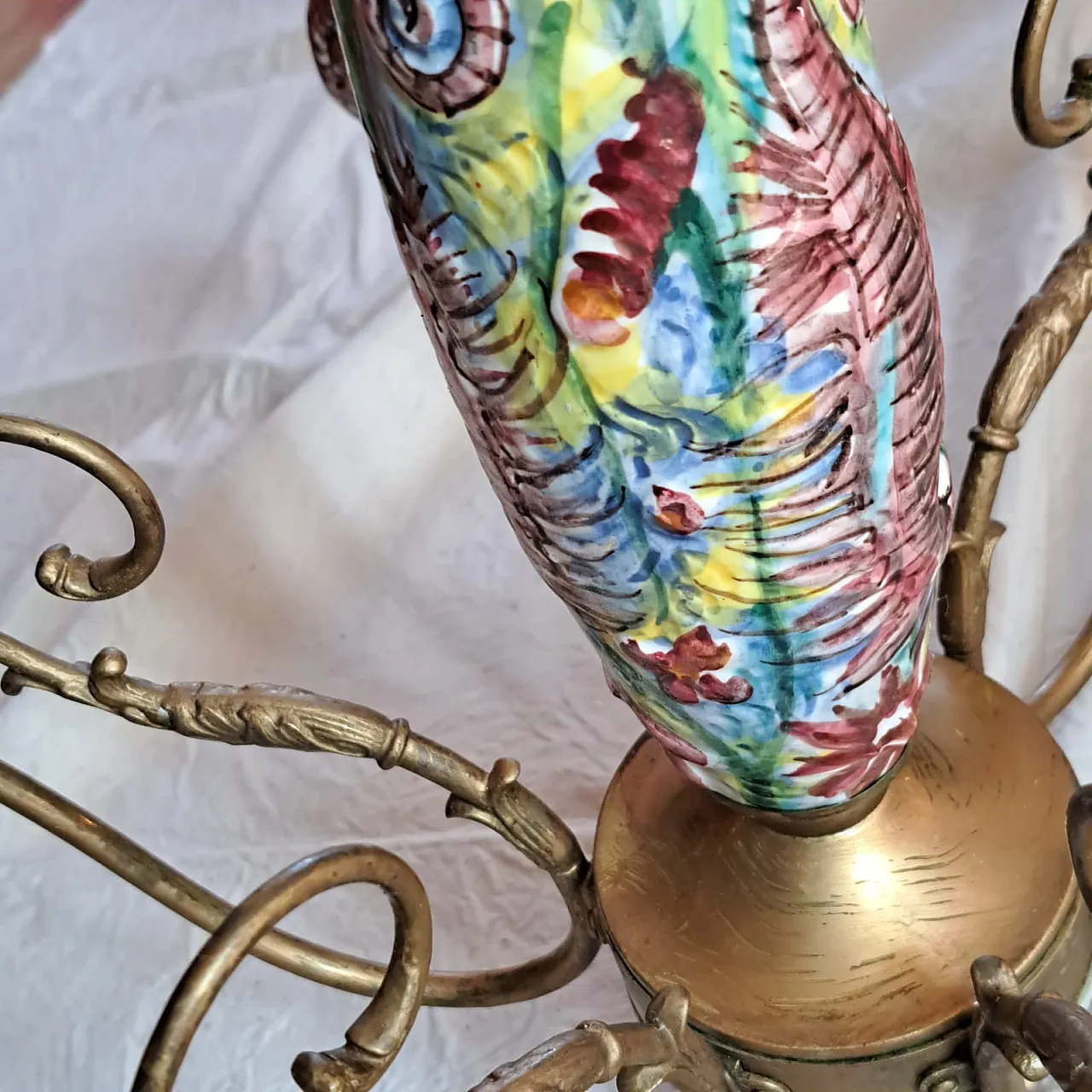 Vietri ceramic chandelier 18
