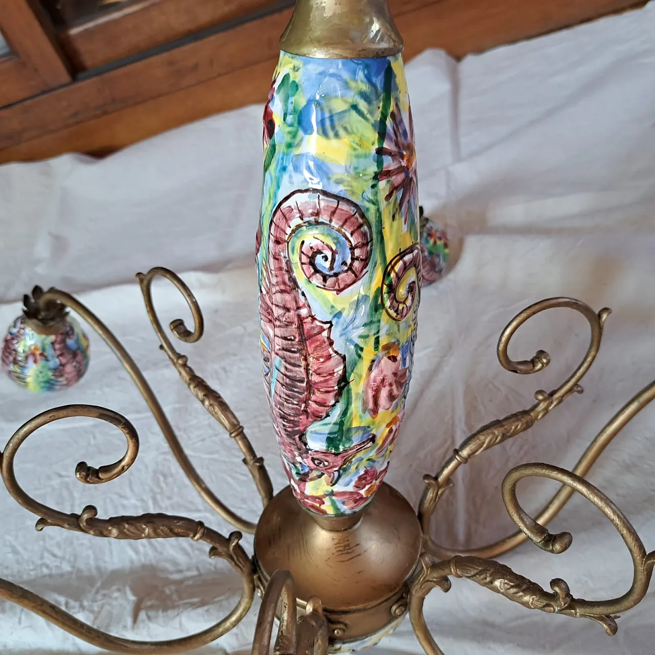 Vietri ceramic chandelier 29
