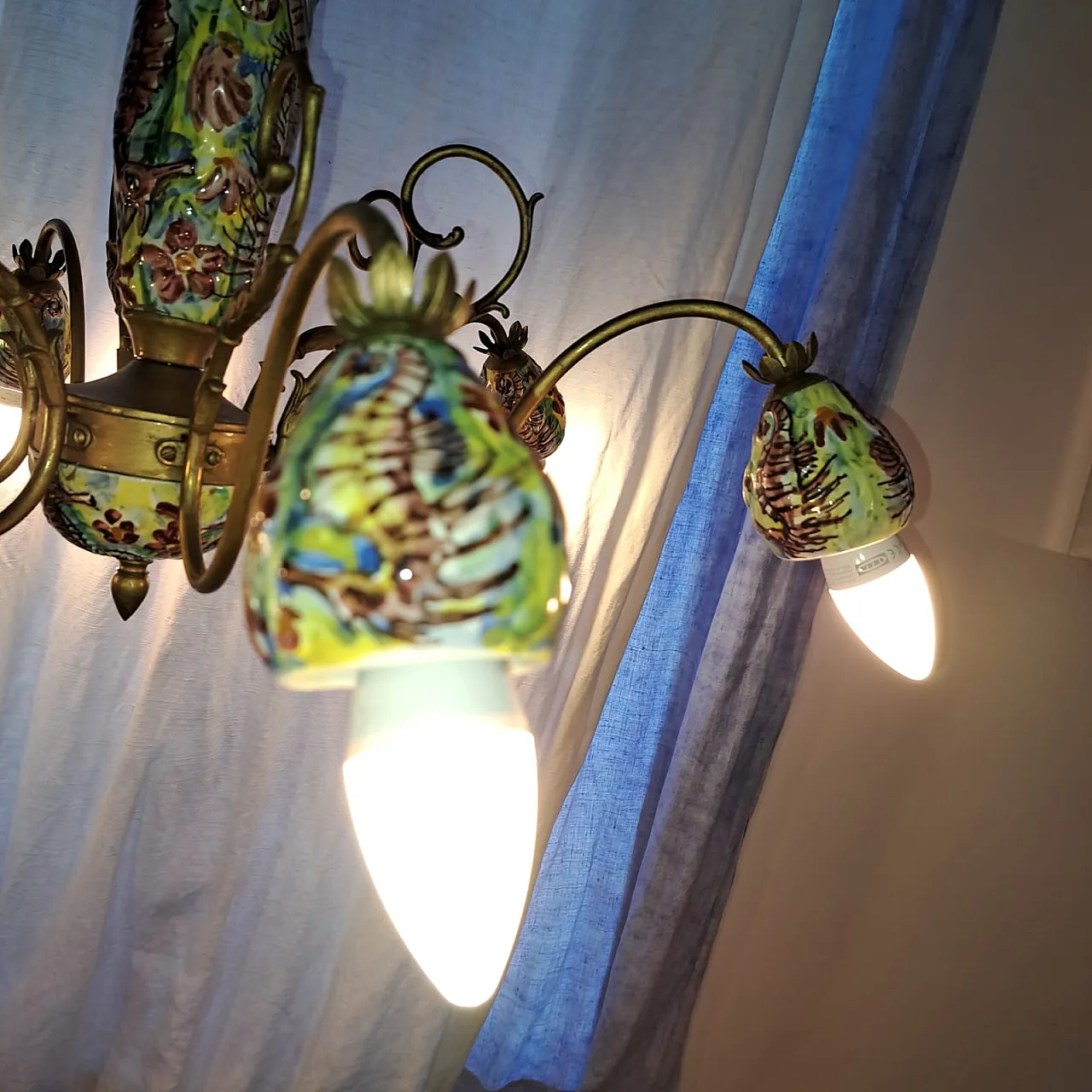 Vietri ceramic chandelier 38