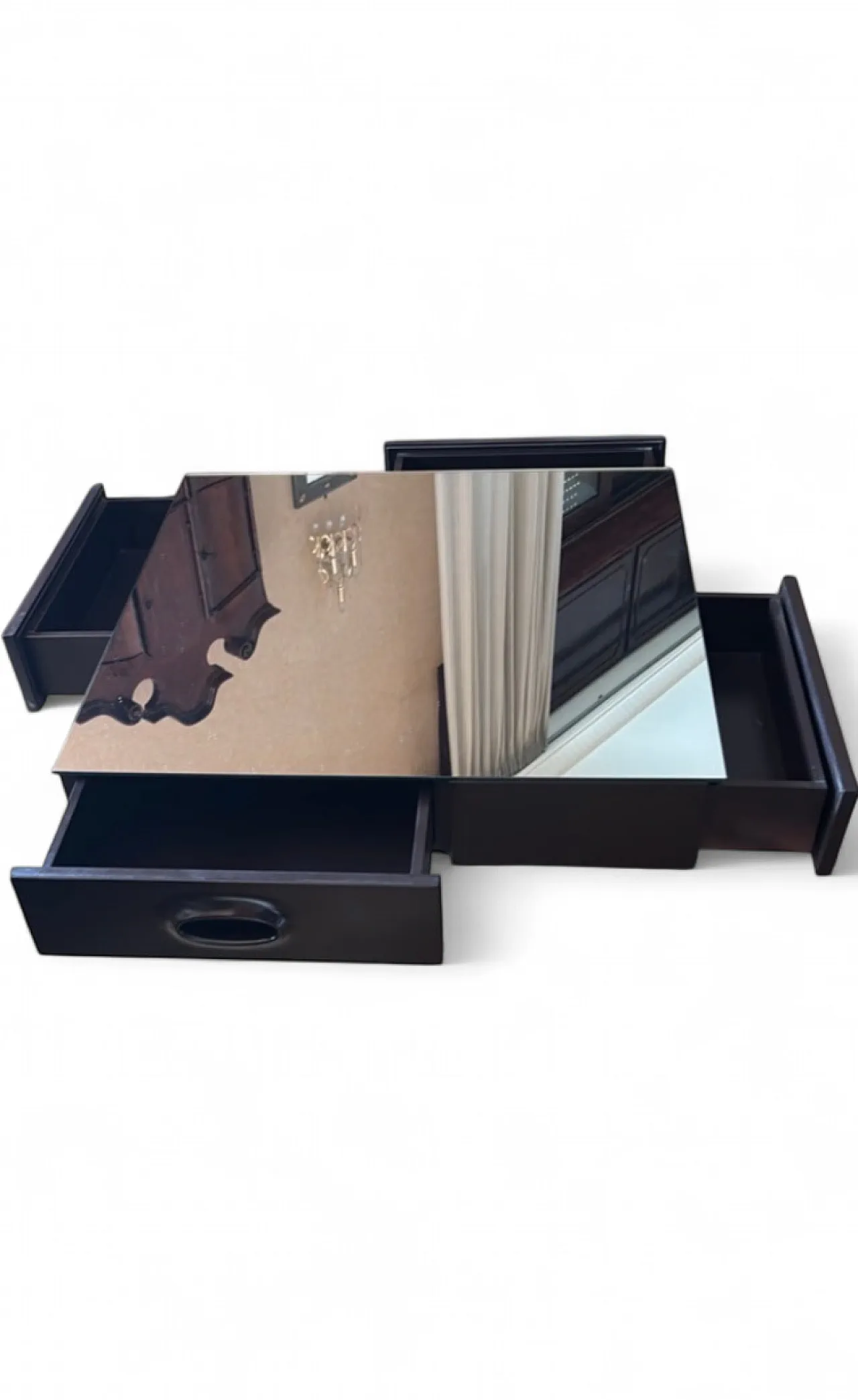 Swivel coffee table attr. to Willy Rizzo for Mario Sabot, 1970s 23