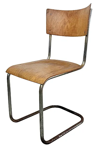 Sedia da officina vintage, anni '60