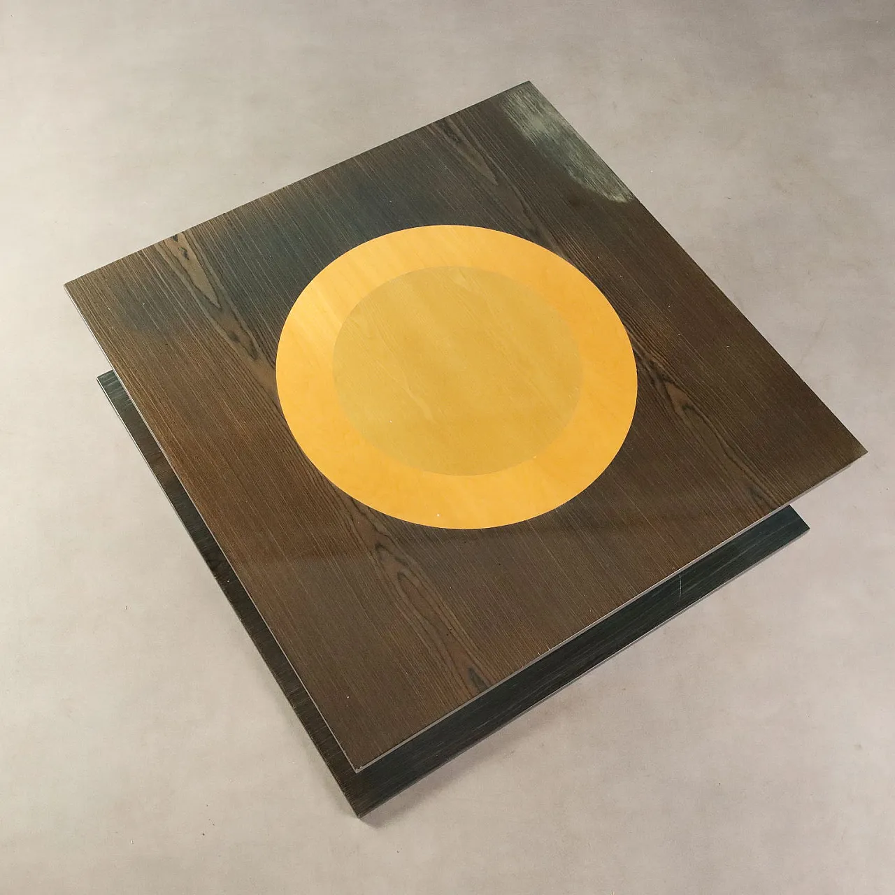 Veneered wood coffee table, 1980s 8