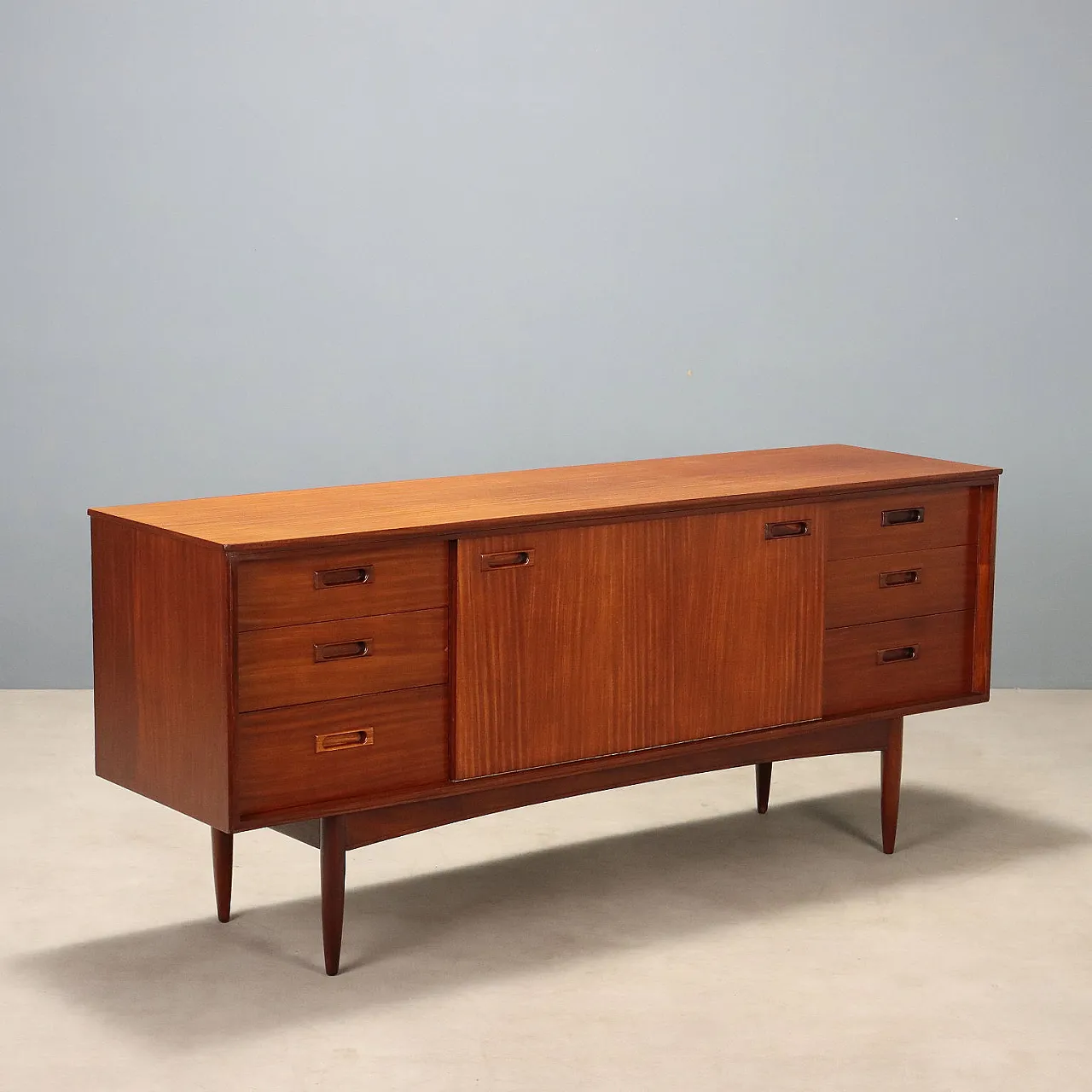 Teak sideboard, 1960s 1