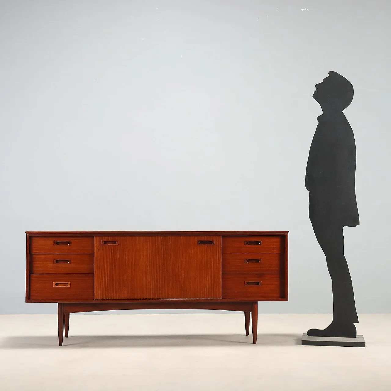 Teak sideboard, 1960s 2