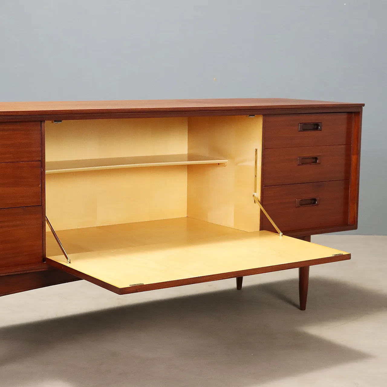 Teak sideboard, 1960s 3