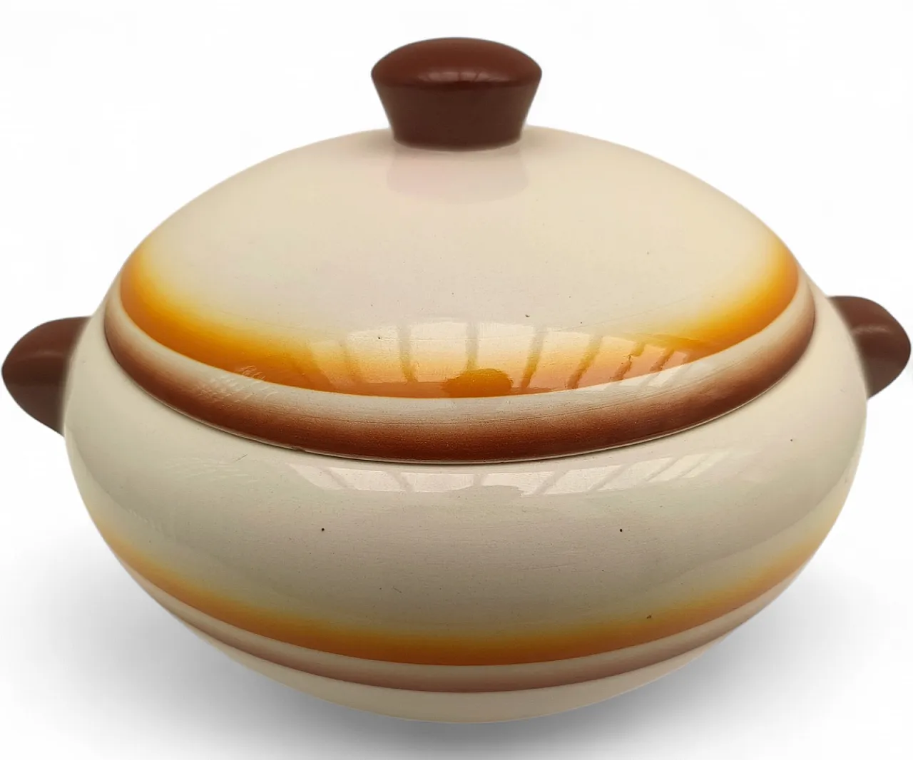 Zuppiera di Angelo Simonetto per Ceramiche Galvani, anni '30 6