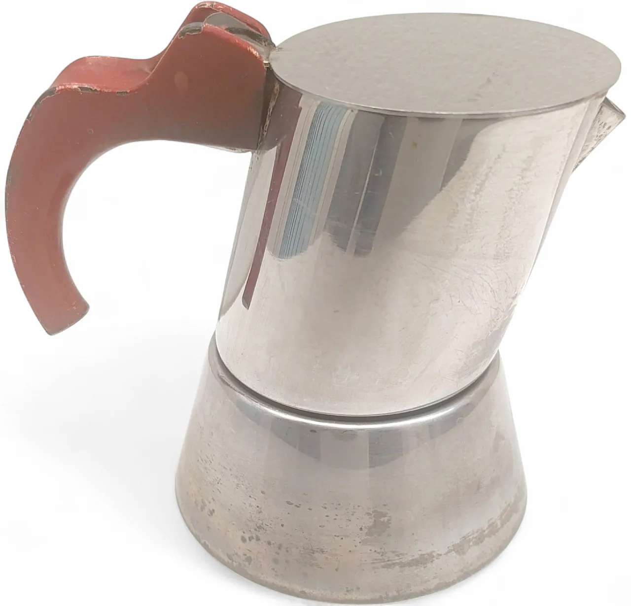 Caffettiera di Angelo Mangiarotti per Mepra, anni '80 5