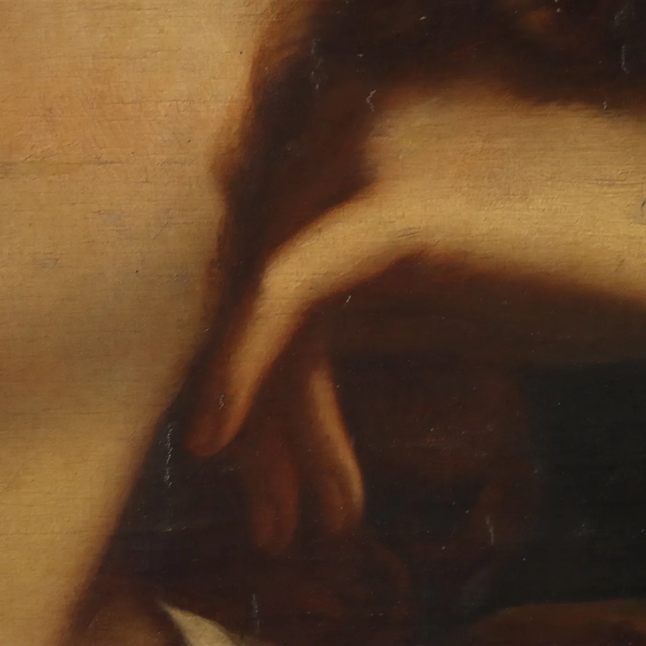 The Face of a Saint in Ecstasy, oil on canvas, 19th century 5