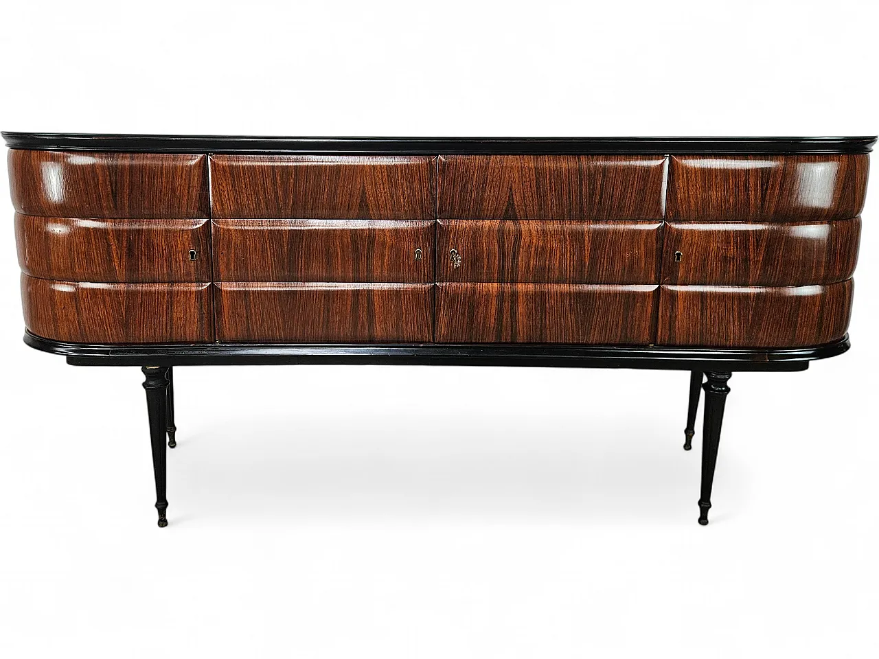 Mobile bar sideboard by Vittorio Dassi from the 1950s 25