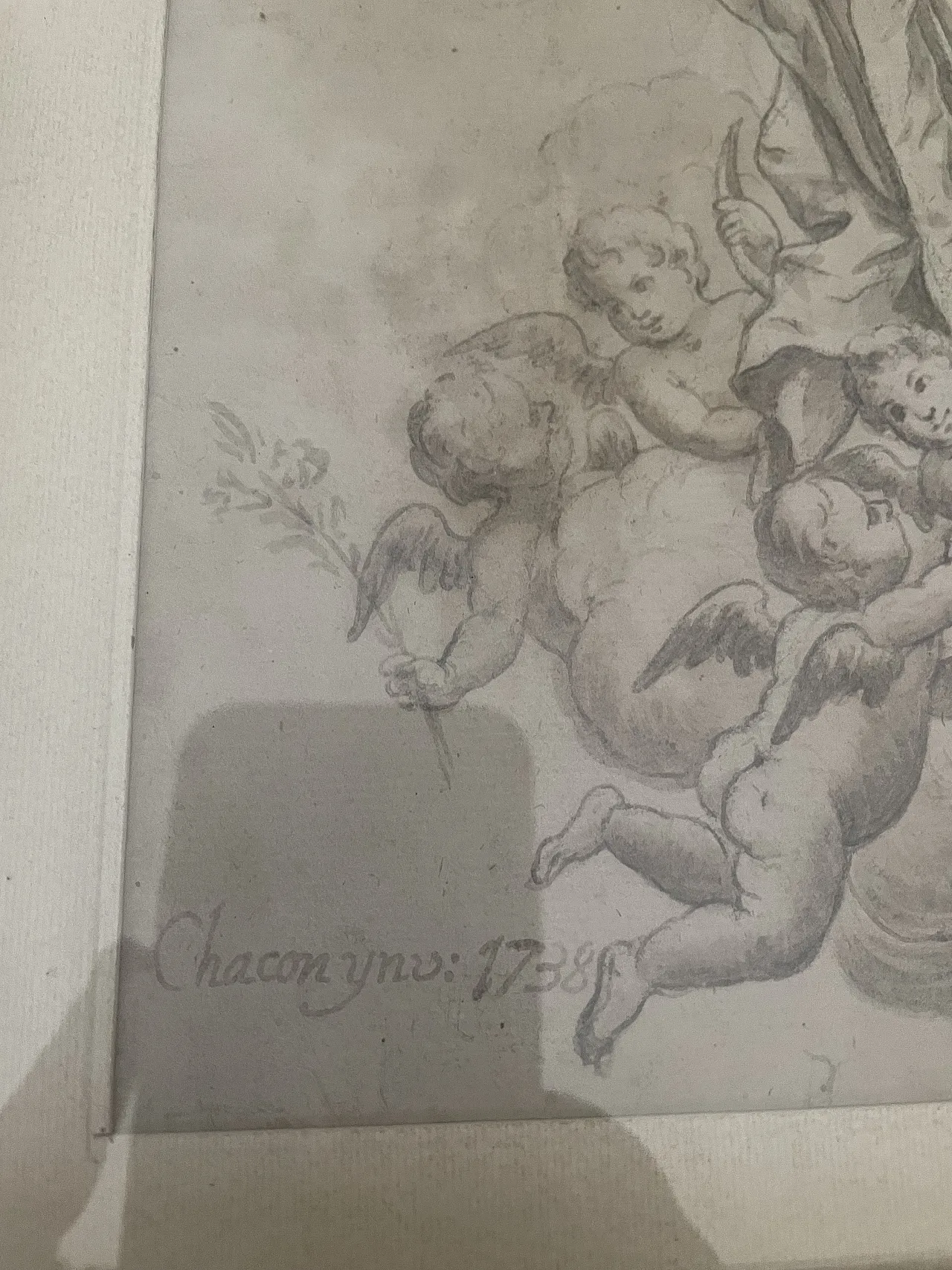 Disegno su carta Chacon inv: 1738 2