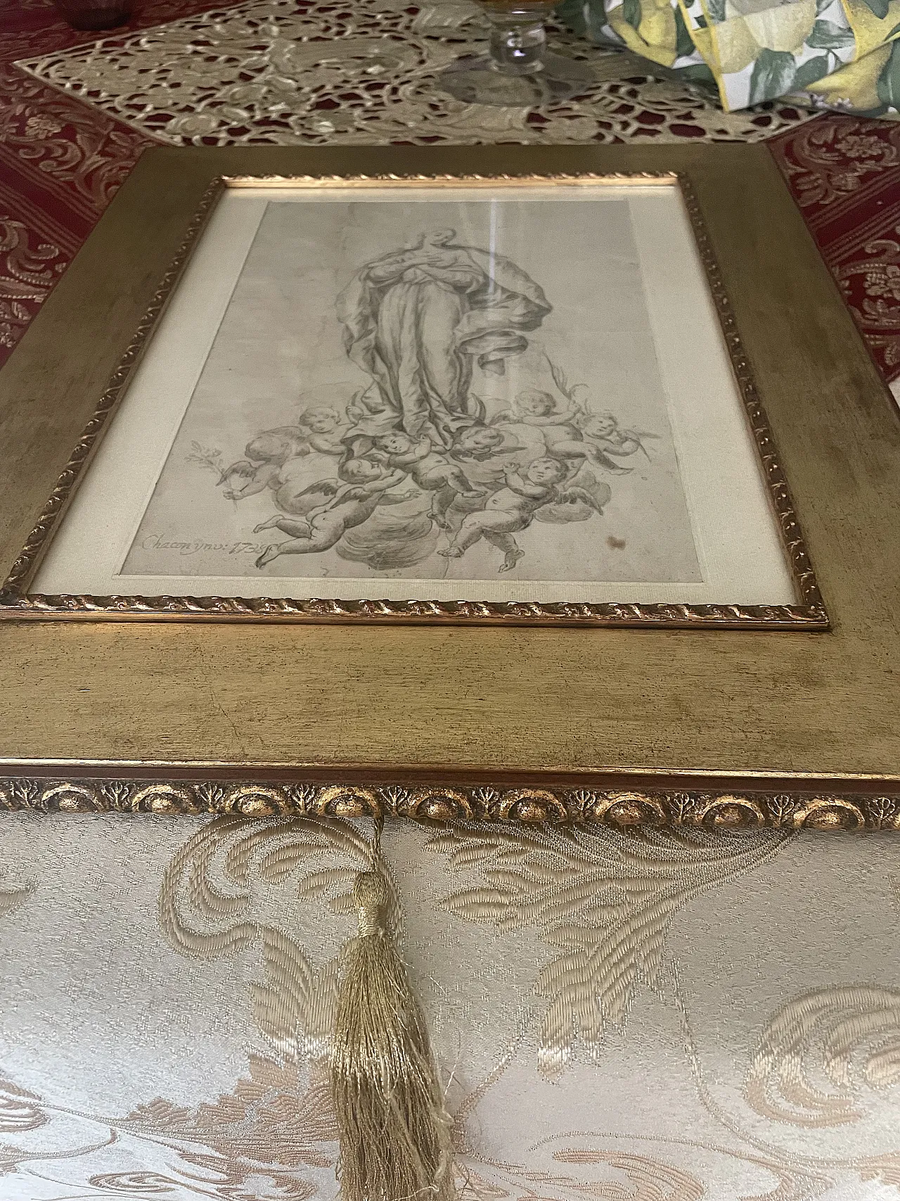 Disegno su carta Chacon inv: 1738 4