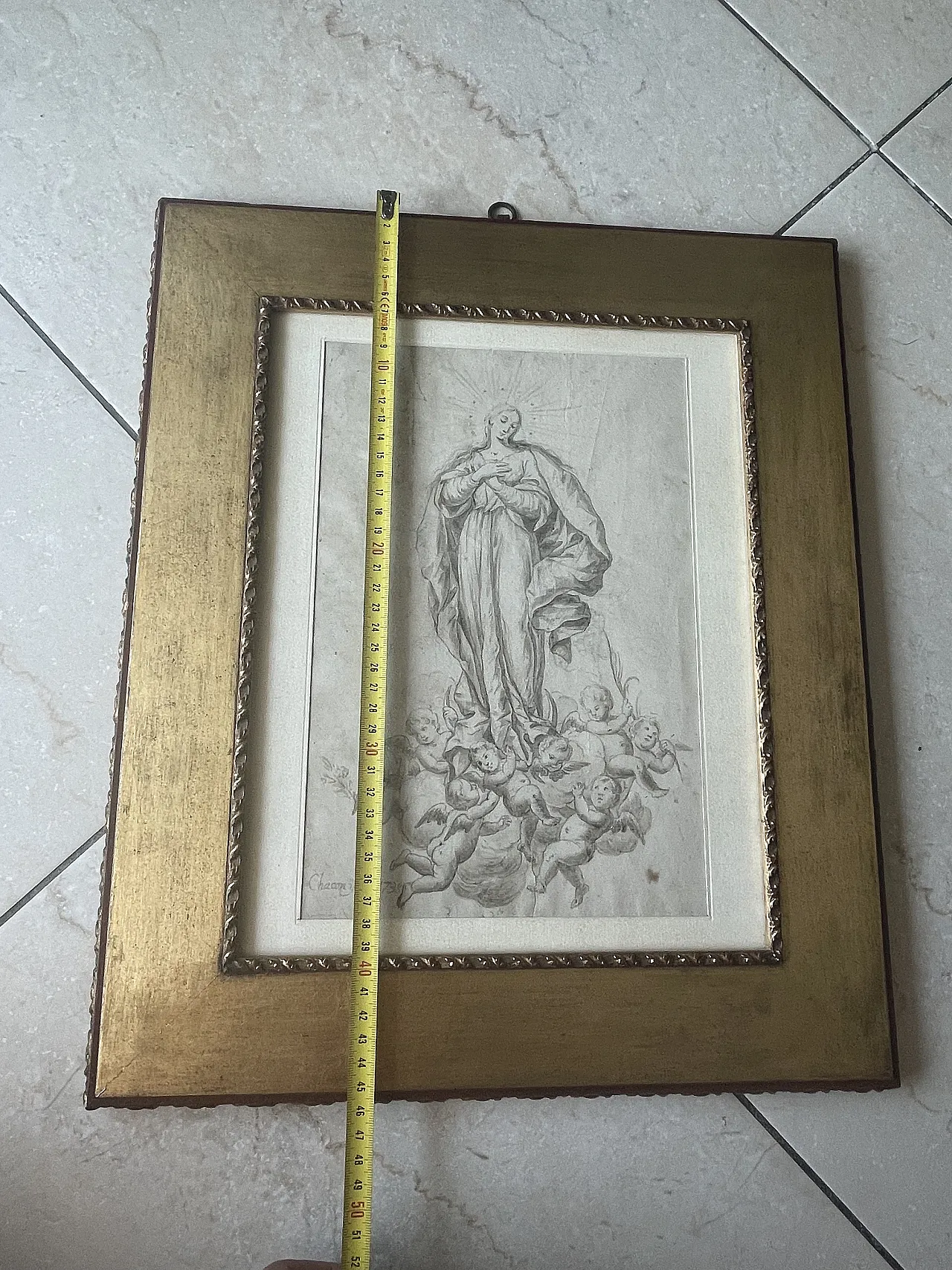 Disegno su carta Chacon inv: 1738 17