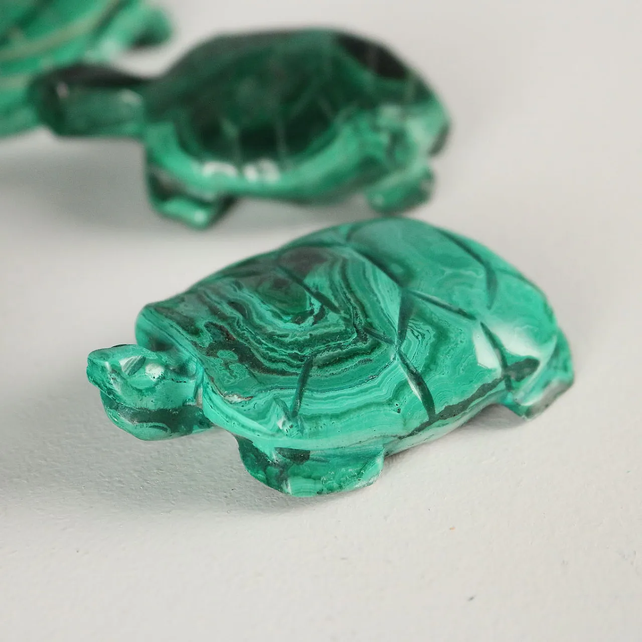 12 Tartarughe in malachite, '900 3