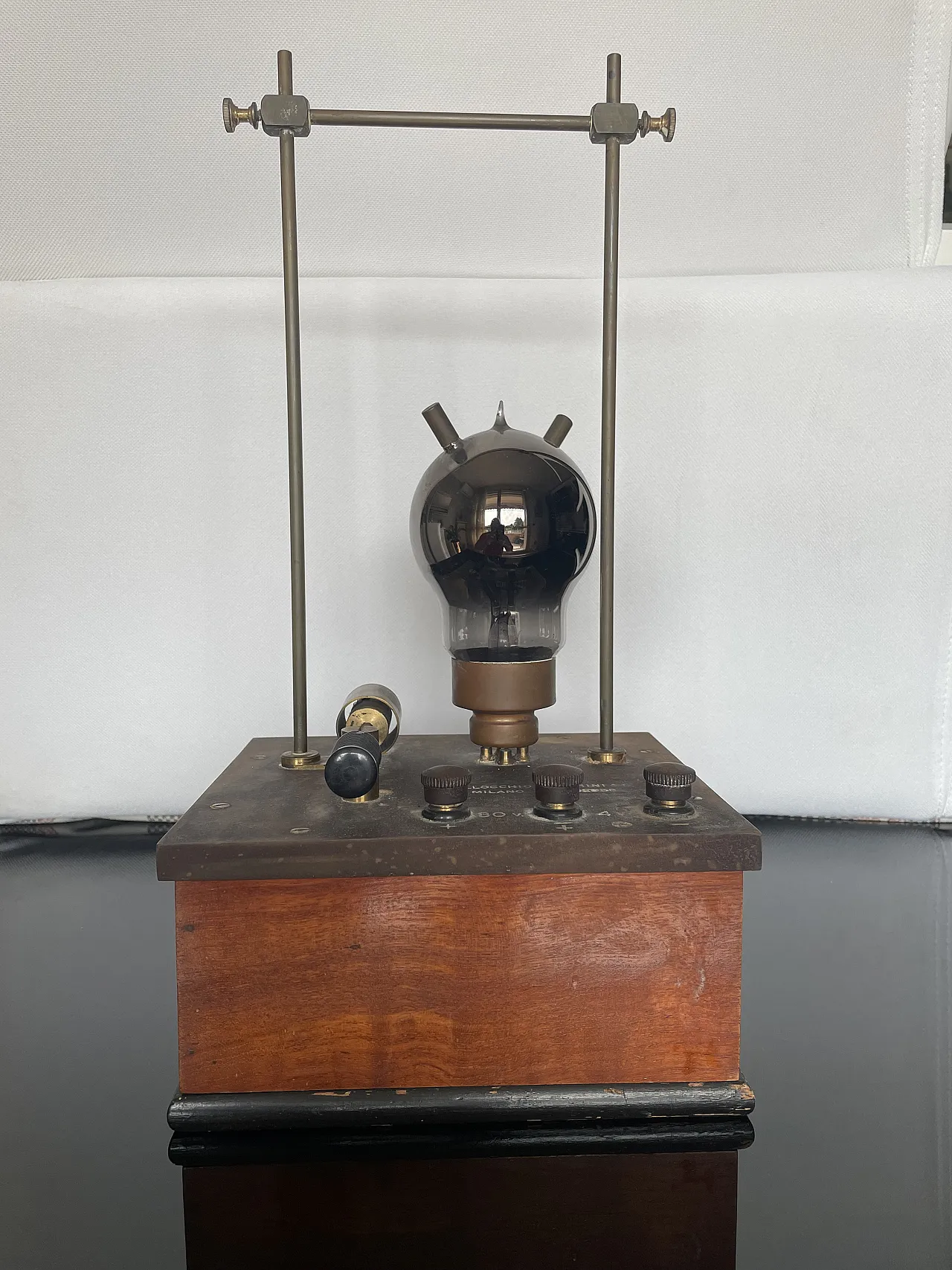 Modulo radio a valvole esterne Allocchio Bacchini & C., anni '30 1