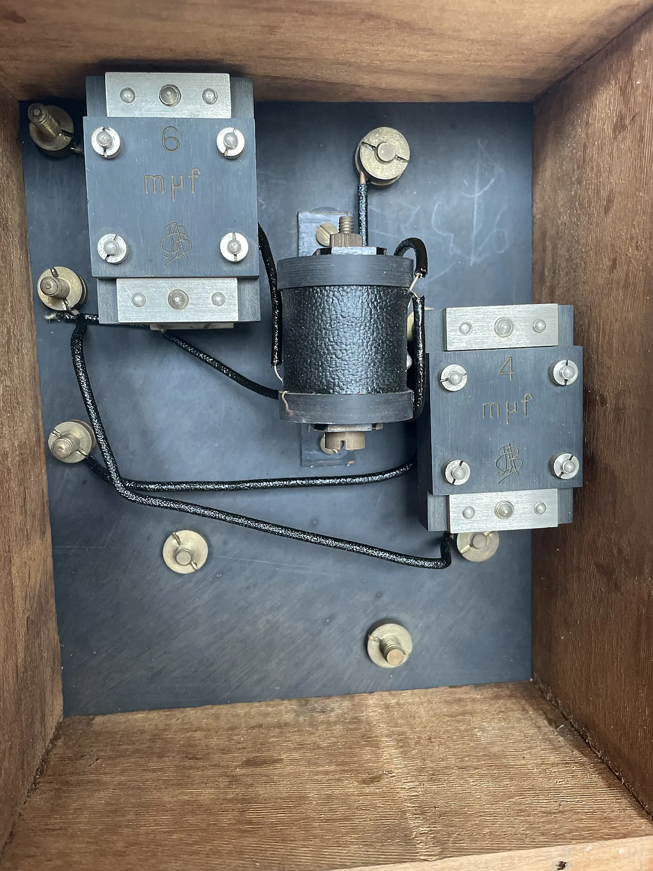 Modulo radio a valvole esterne Allocchio Bacchini & C., anni '30 16