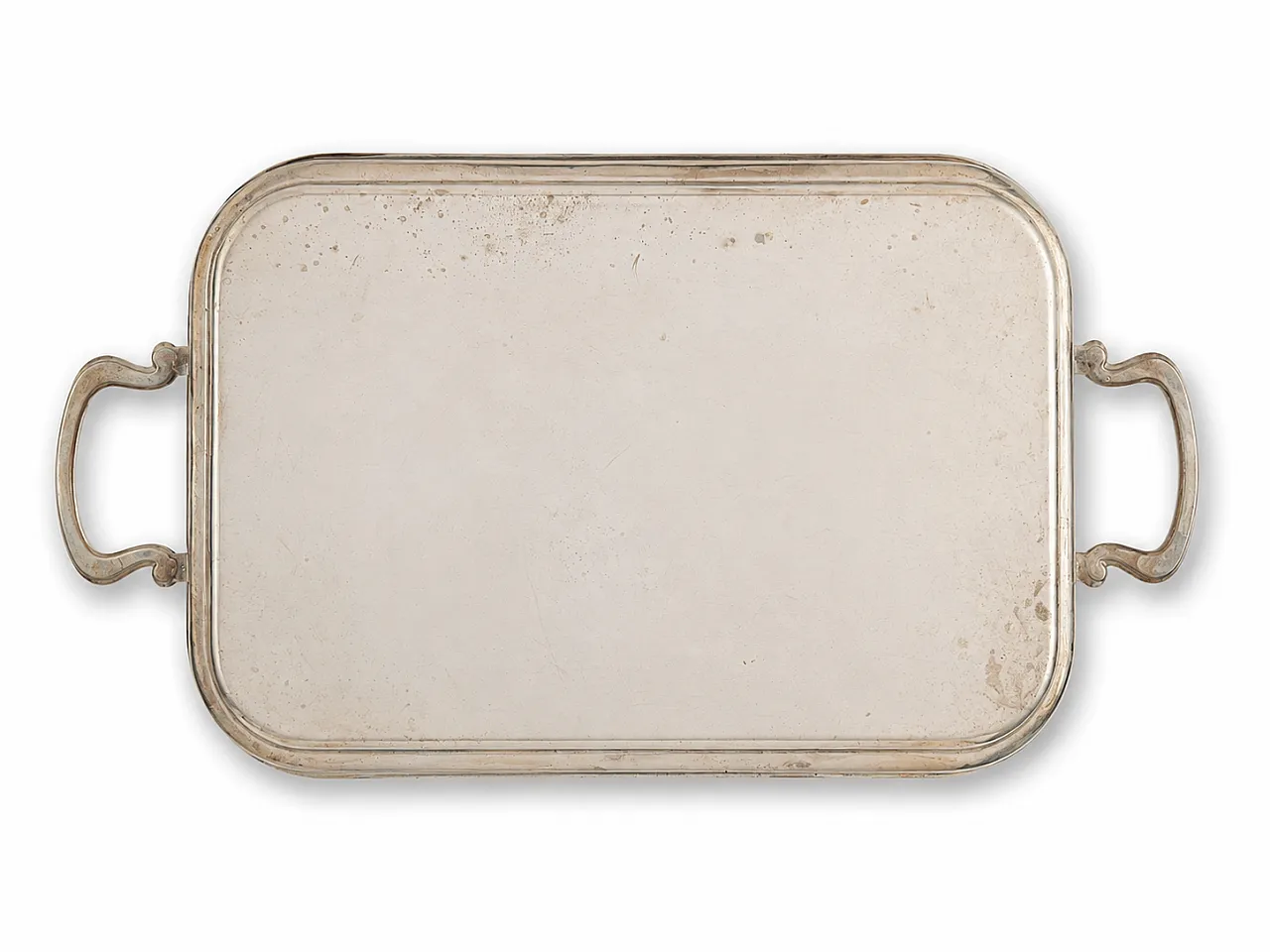Silver metal baking dish holder 1