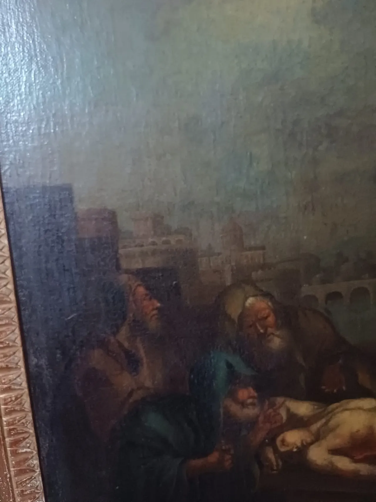 Oil on canvas The martyrdom of St. Lawrence, 17th century 10