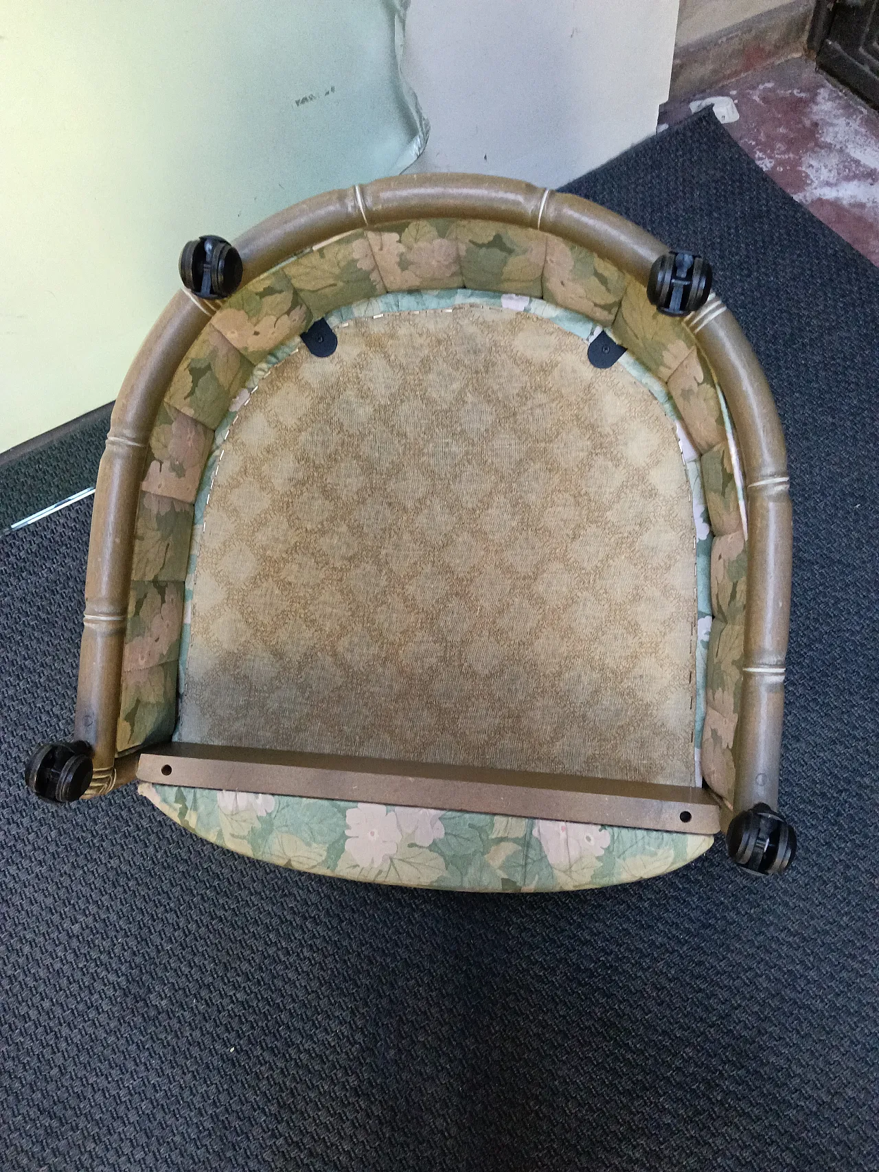 Gazebo armchair by Giorgetti Meda, 1980s 8