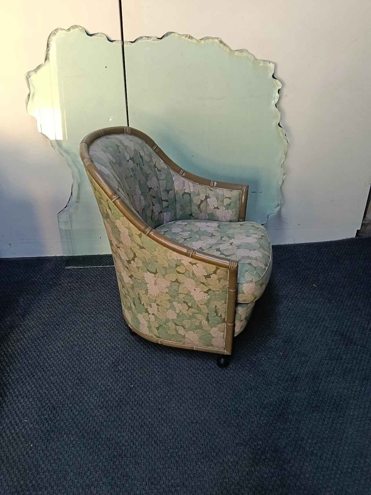 Gazebo armchair by Giorgetti Meda, 1980s 10