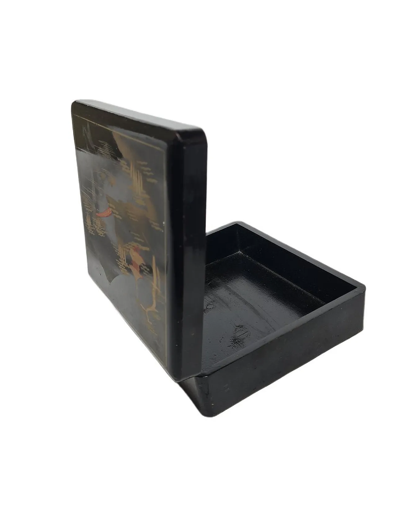 Japanese lacquerware box, 1920s 4