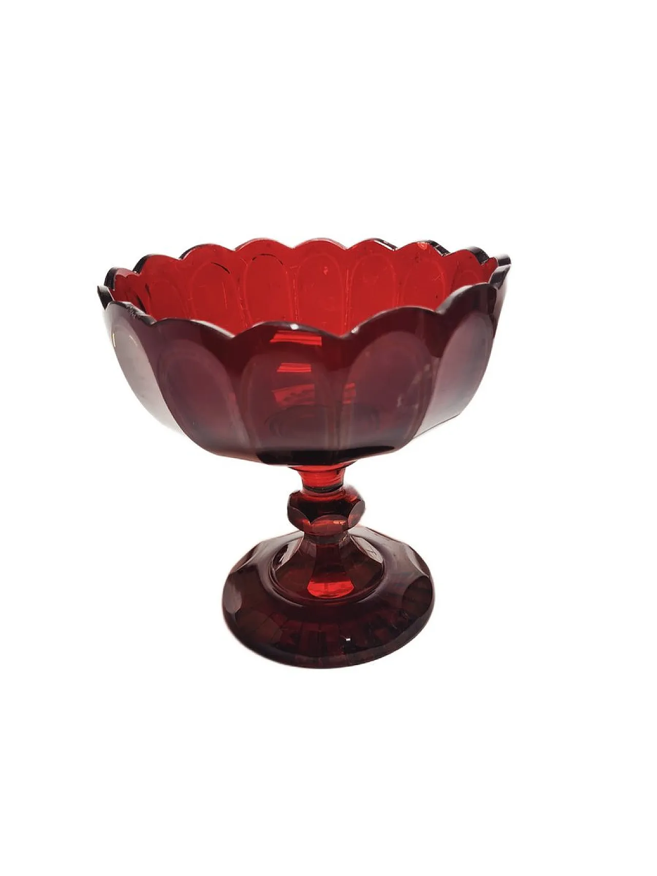 Biedermeier Fruit Bowl on Stand, Austria, 1850s 17