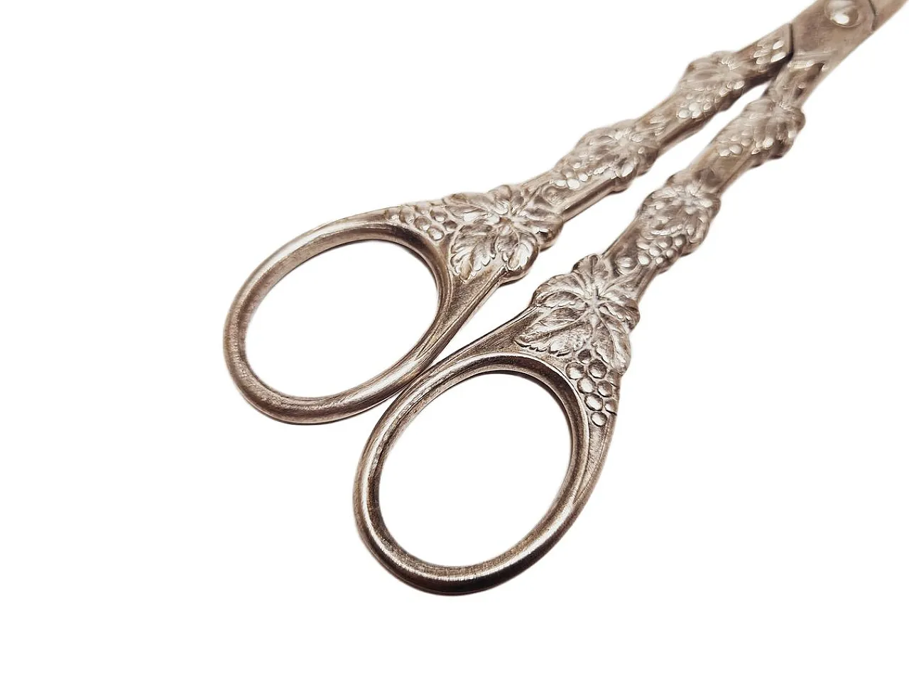 Danish Art Nouveau Grapes Scissors, 1920s 3