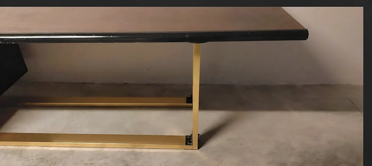 Mahogany desk, 1970s 6
