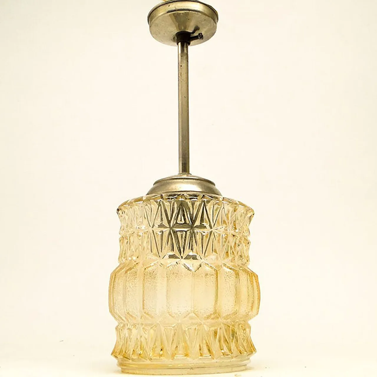 Mid-Century Pendant Lamp from Polam, 1970s 3