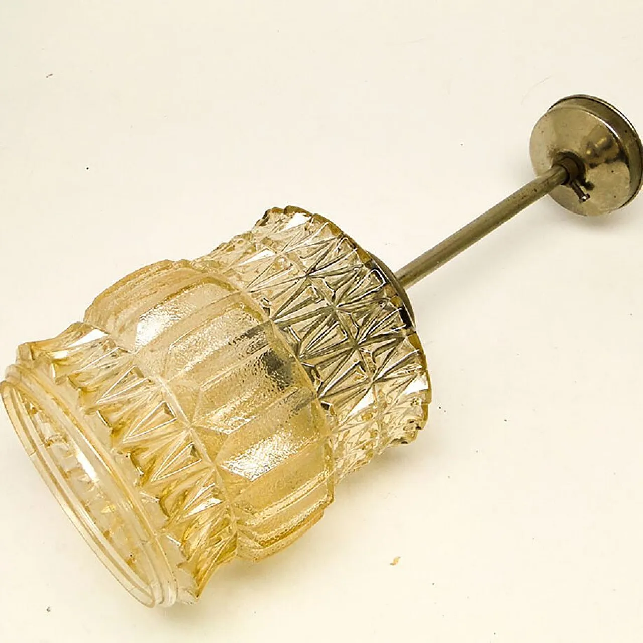 Mid-Century Pendant Lamp from Polam, 1970s 8