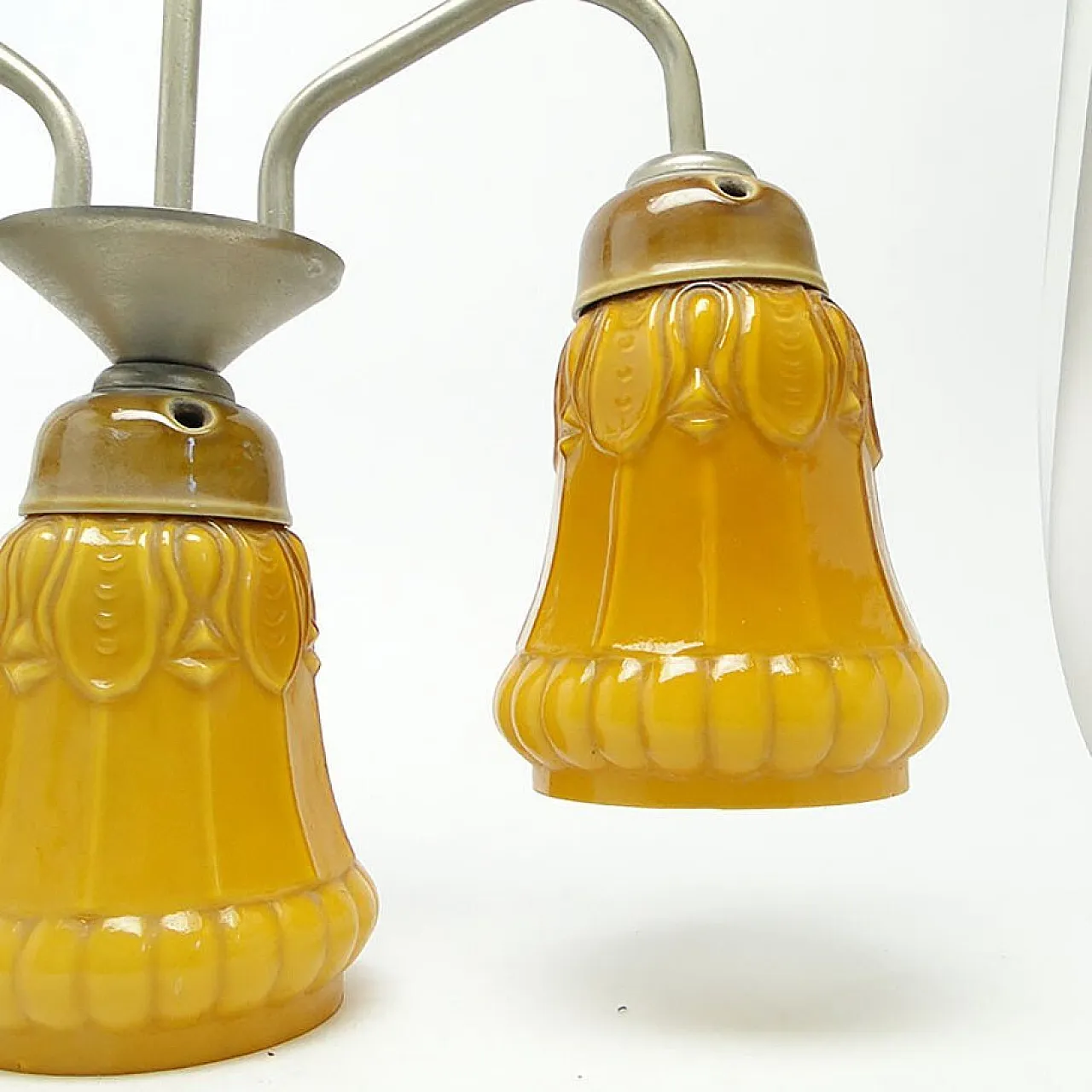 Mid-Century Chandelier from Polam, Germany, 1970s 2