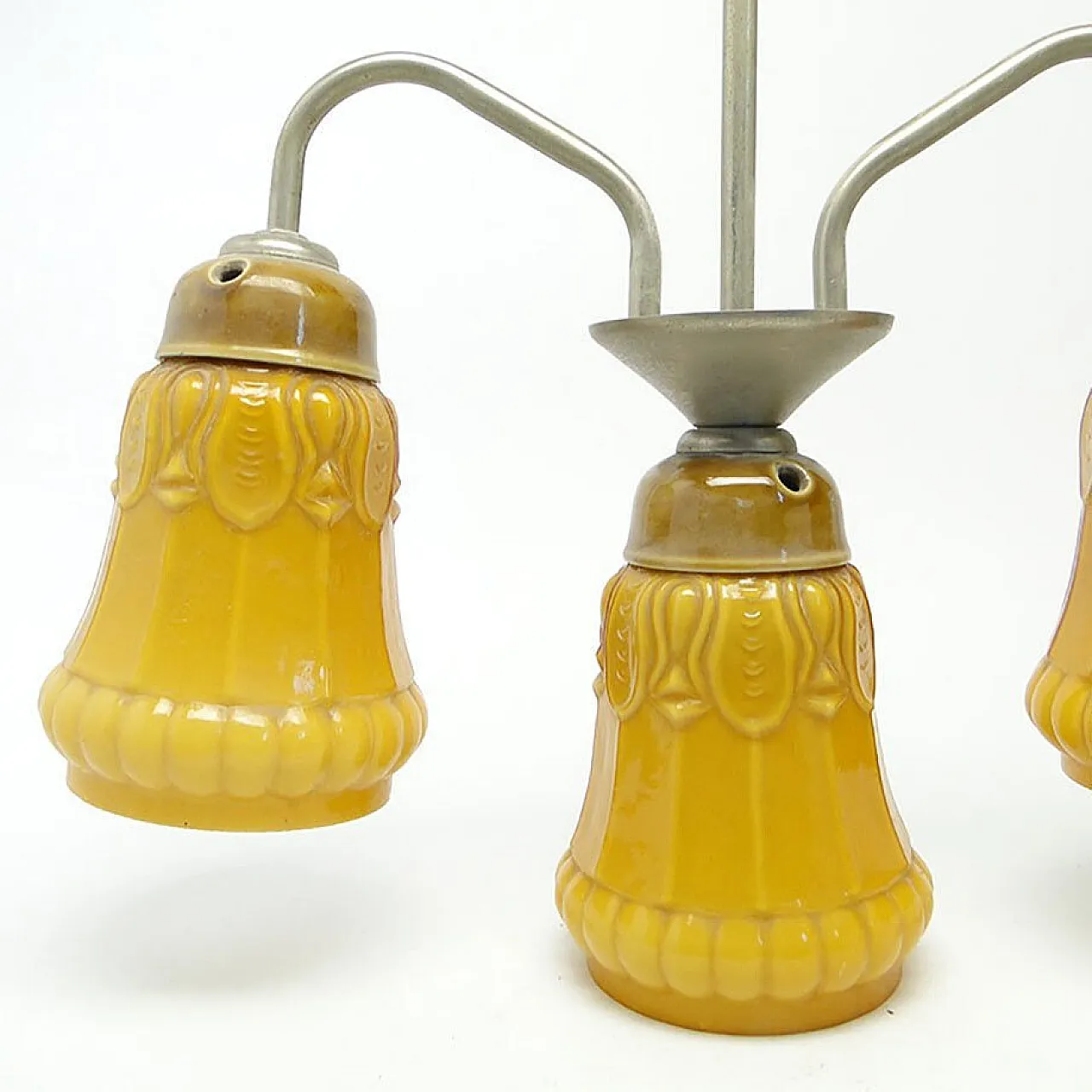Mid-Century Chandelier from Polam, Germany, 1970s 4